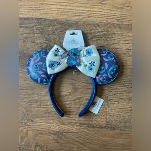 Disney Parks Stitch Minnie Ears NWT
